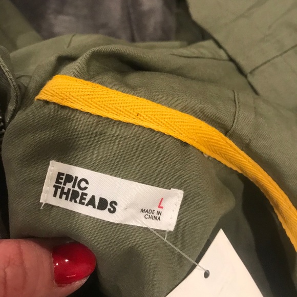 NWT Epic Threads boys light olive light jacket - Picture 2 of 5